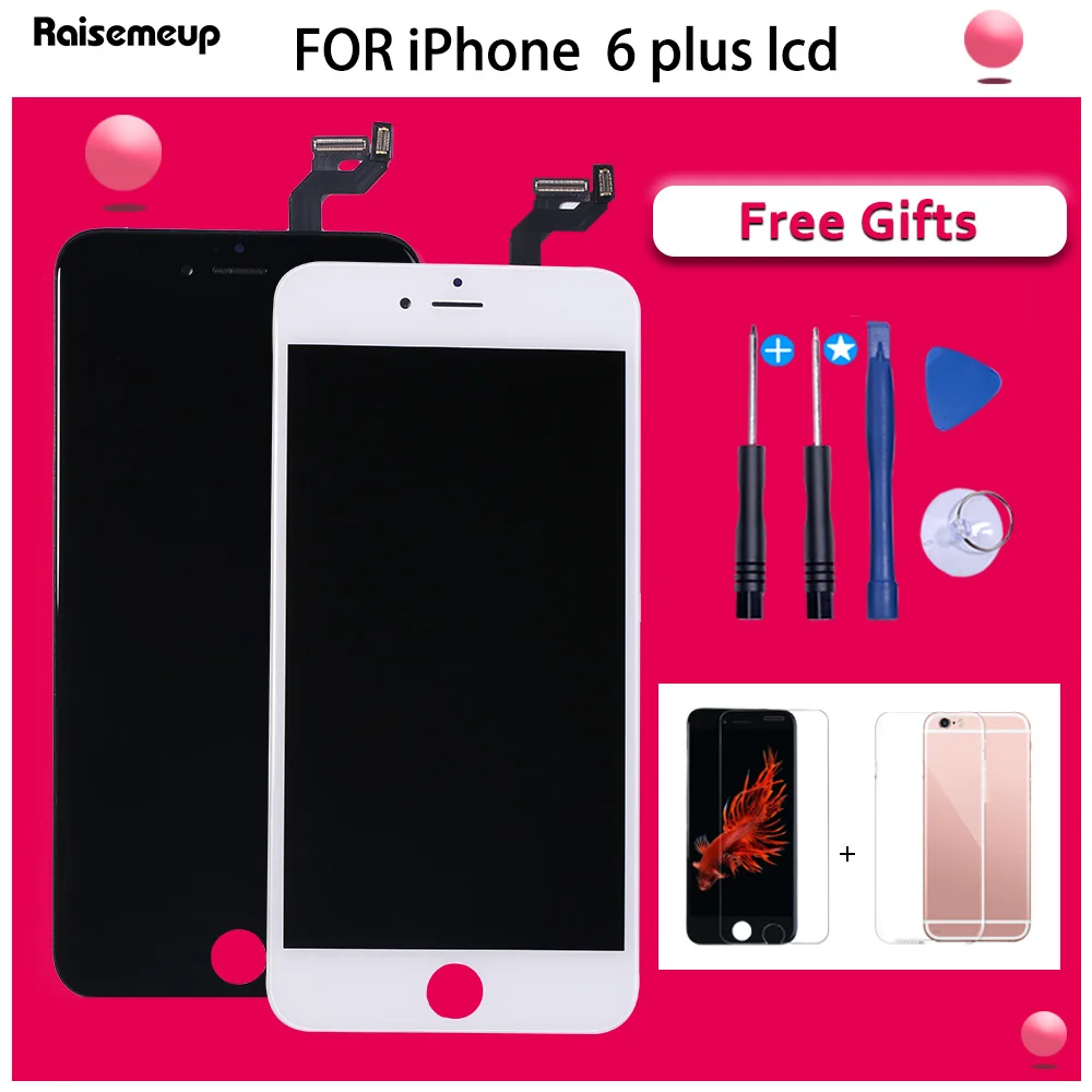 ААА + качественная сборка для iPhone 4 5 5S 6 plus ЖК-дисплей Экран Дисплей дигитайзер