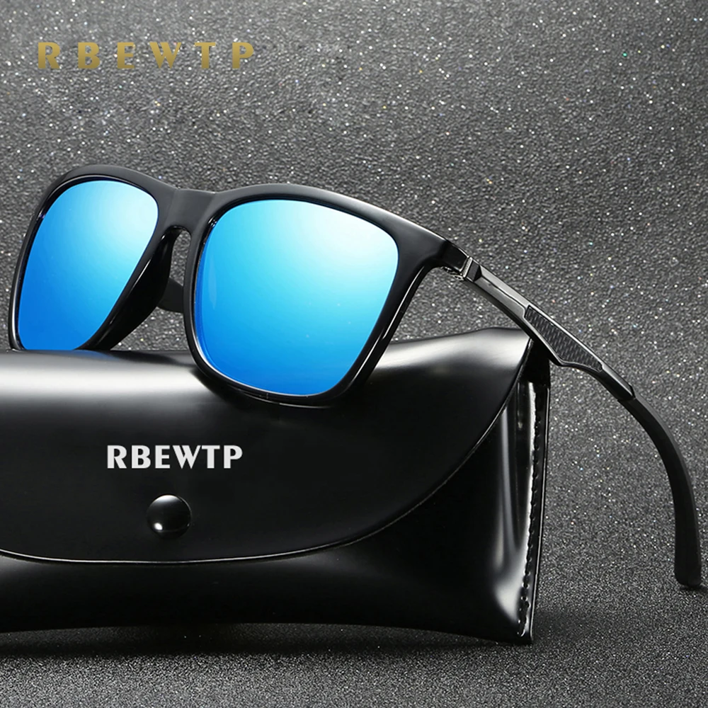 Мужские солнцезащитные очки rканцелярские поляризационные квадратные