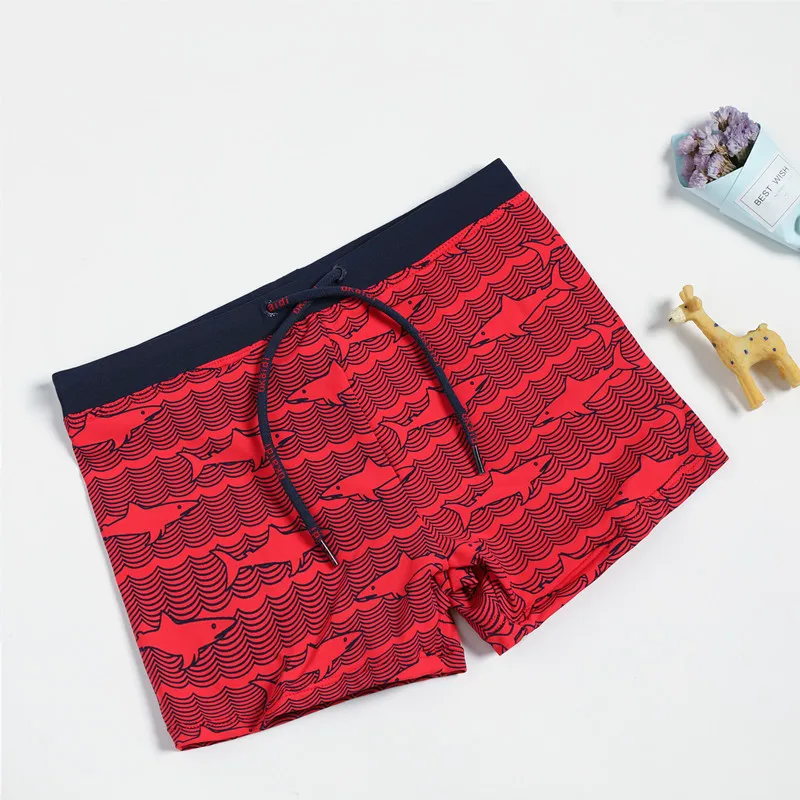 New 2019 Summer Children's Swimming Trunks for Boys Swimwear Striped Swim Shorts Beach 2-16 Years |
