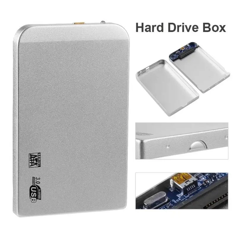 SATA для USB 3,0 SSD ультра тонкий чехол для жесткого диска чехол для внешнего жесткого диска для 2,5 дюймов HDD SSD жесткий диск