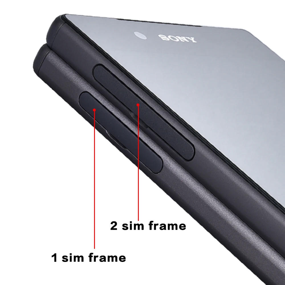 100% Оригинальный сенсорный ЖК экран для SONY Xperia Z5 дисплей с дигитайзером в сборе E6653