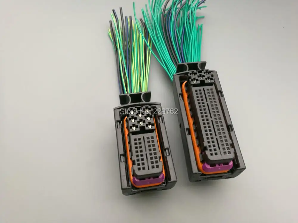 Shhworld 81 pin + 40 Автомобильный разъем ecu 368376 1 электрический 81pin 40pin ECU модифицированный