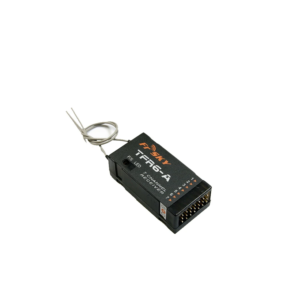 1 шт. Новинка 100% оригинал FrSky 2 4G 7 каналов приемник TFR6/TFR6A для Futaba|receiver futaba|frsky