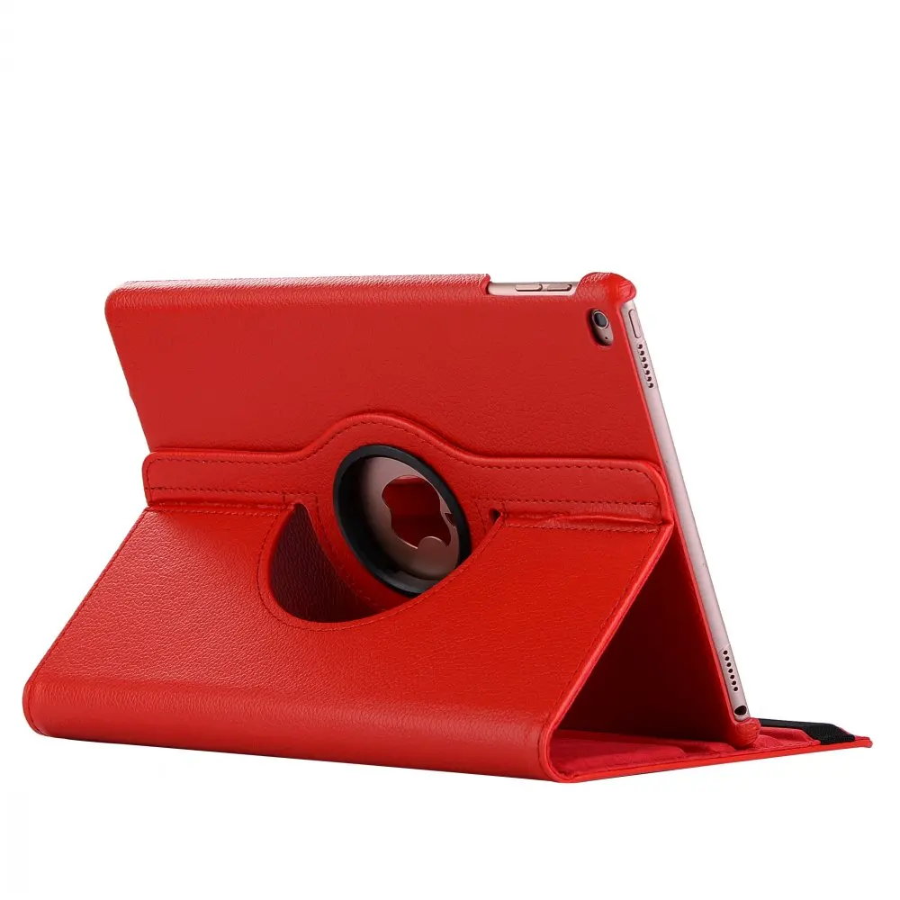 Red Умный чехол для iPad 10,2 чехол для Apple iPad 7 7го поколения A2200 A2198 A2197 Funda 360 градусов вращающийся кожаный - Цвет: Red