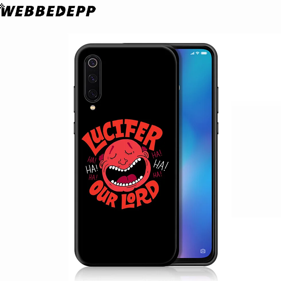 WEBBEDEPP Американский ТВ Люцифер мягкий чехол для Xiaomi Mi 9T 9 8 SE 6 A1 A2 A3 Lite MiA1 MiA2 MiA3 F1 MAX 3 Mi8