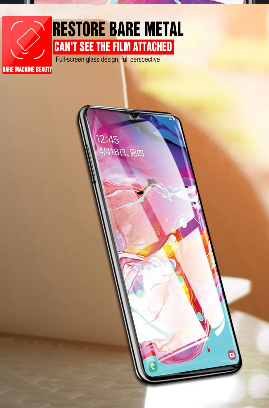 9D полное покрытие Стекло для samsung Galaxy A50 A40 A30 A20 A10 A60 A70 A80 A90 Экран протектор на A3 A5 A7 защитная пленка