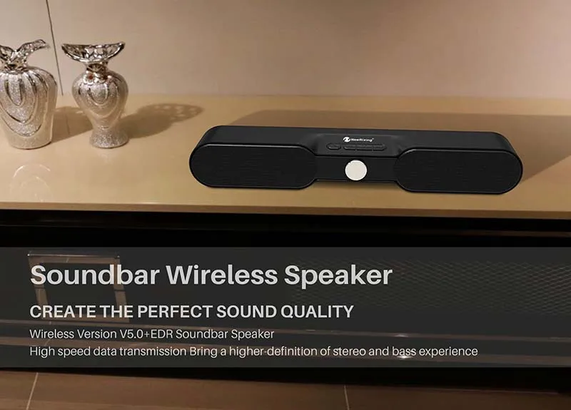 FELYBY беспроводной Bluetooth динамик Саундбар стерео AUX TF Аудио домашний кинотеатр беспроводной Bluetooth динамик компьютерный динамик