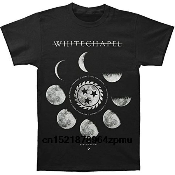 Мужская футболка Whitechapel Psychle черная забавная новинка wo для мужчин|Мужские