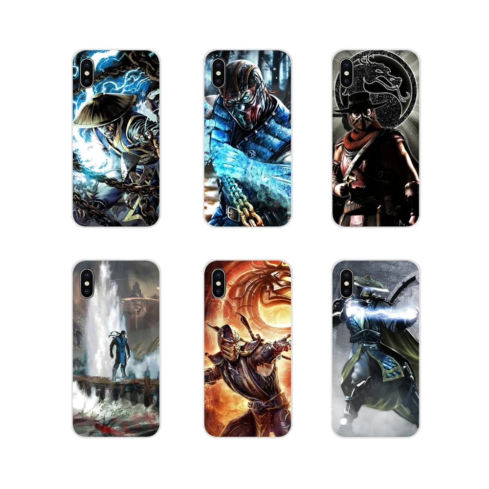 Аксессуары Scorpion in Mortal Kombat чехлы для телефонов Samsung Galaxy S4 S5 MINI S6 S7 edge S8 S9 S10 Plus Note 3 4 5 8