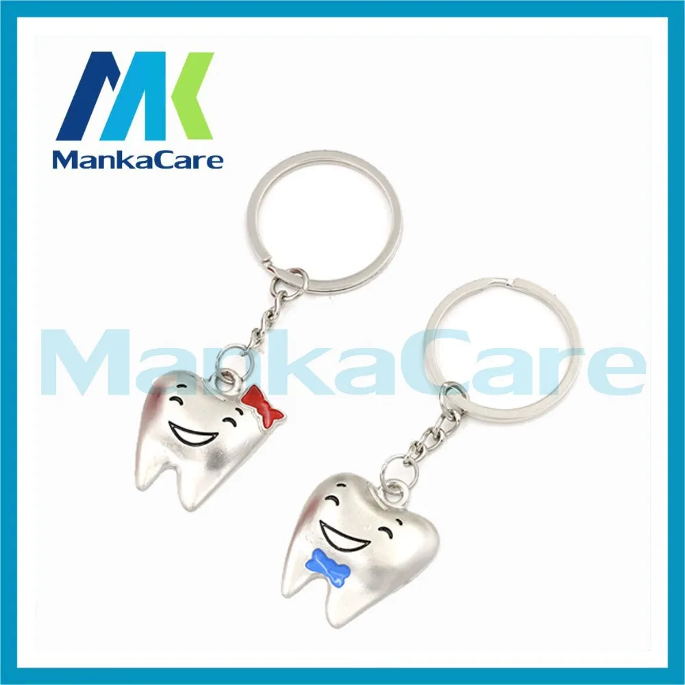 Manka care-YA1-бесплатная доставка милый брелок для ключей с улыбающимся лицом и зубами