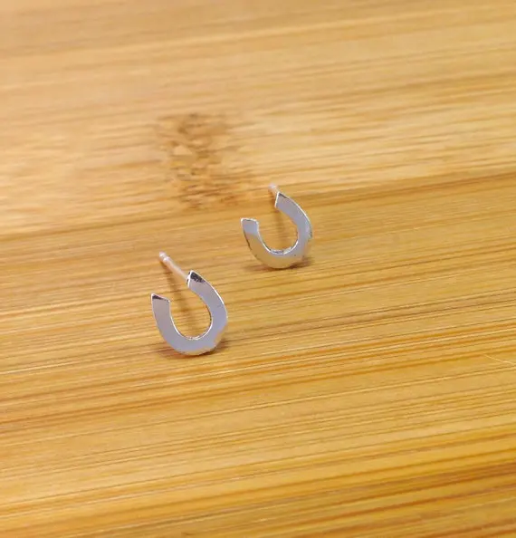 10 пар модные серьги гвоздики в форме подковы|horseshoe stud earrings|fashion earringsstud earrings |