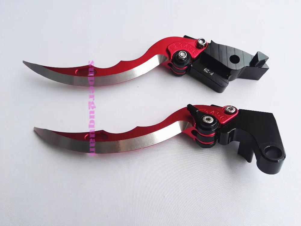 Новые рычаги тормоза и сцепления для велосипеда мотоцикла с ЧПУ стиль лезвия Honda