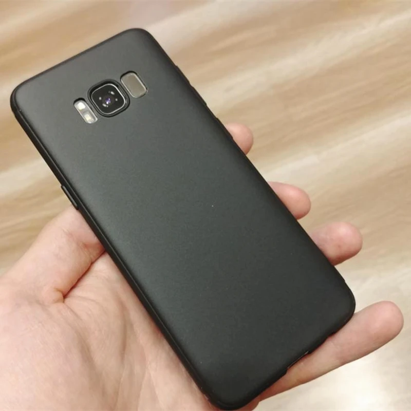 Для samsung Galaxy S8 чехол для тонкий силиконовый матовый ТПУ защитный телефона плюс|Чехлы-накладки| |