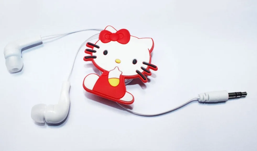 Автоматические выдвижные Наушники для мобильного телефона компьютера с