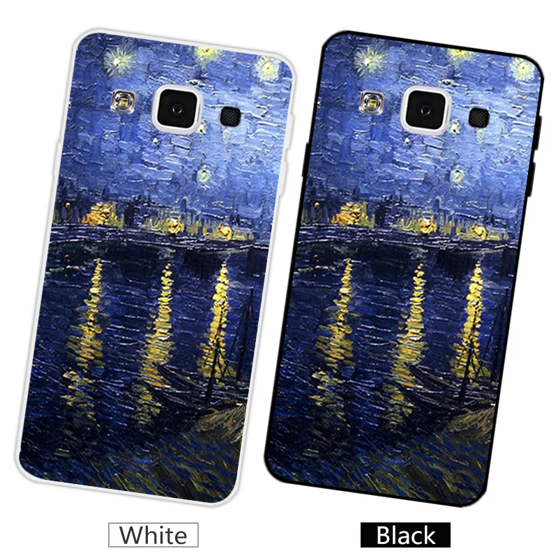 For Samsung Galaxy A5 A500 A500F A5000 Luxury Phone Case Soft Silicon Black Back Matte Cover for Samsung A5 Funny Cat Capa - Цвет: 27