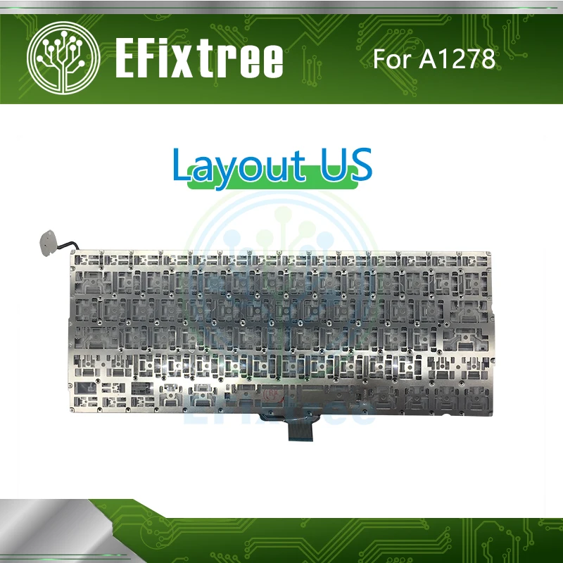 Для Macbook Pro 1" A1278 US клавиатура на замену 2009 2010 2011 2012 год Новинка EMC 2326 2351 2419 2555 2554 Замена