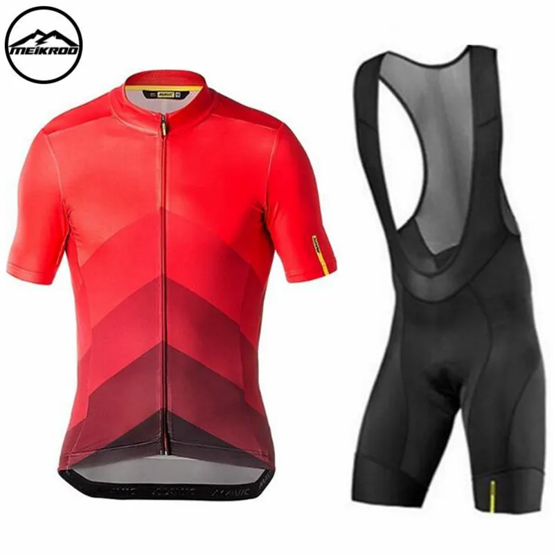 Roupa Ciclismo новинка 2018 Mavic pro team Мужская велосипедная футболка набор MTB дорожный