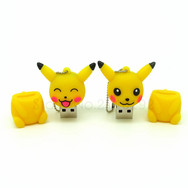 Crazy hot Pokemon Model usb flash drive Pocket Monster/Poke Ball/ Pikachu pen u disk memory stick fashion gift 4GB-32GB | Компьютеры и