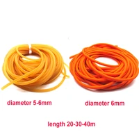 10 30 meter diameter 5 6mm solid elastic rubber without hole natural latex yoga rope used for sports exercise and fitness