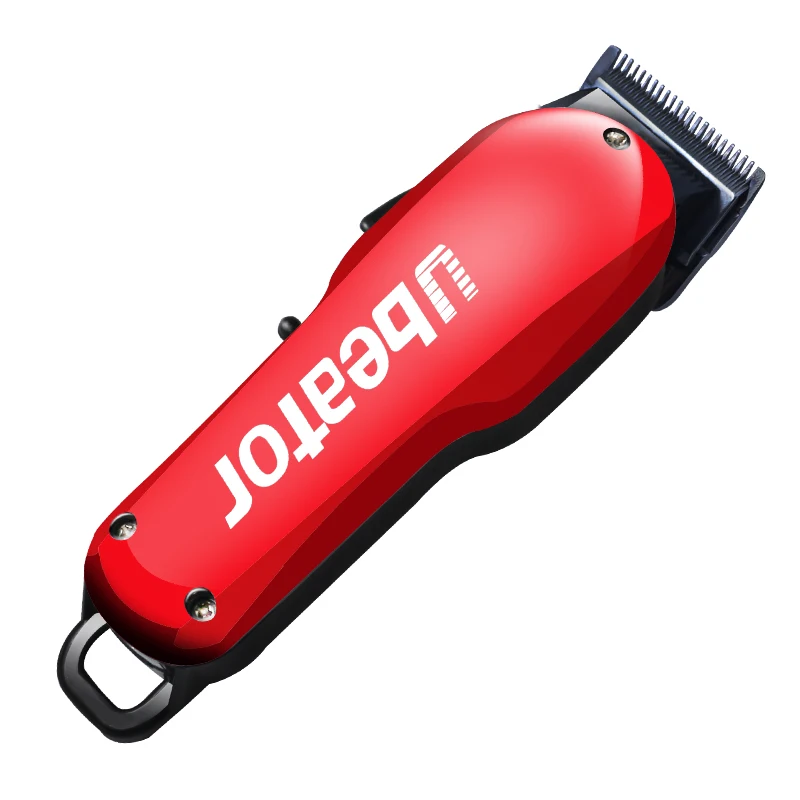 Парикмахерский магазин supre red 100-240 в перезаряжаемая машинка для стрижки волос, электрический триммер для волос, мощный резак, машинка для стрижки волос, беспроводная