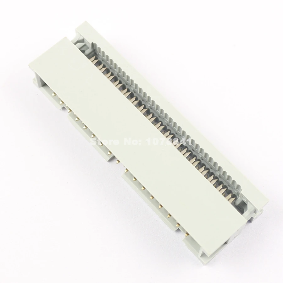 10 шт. 2 54 мм Шаг 2x17Pin 34 Pin типа папа прямой IDC заголовка коробки Кабельный