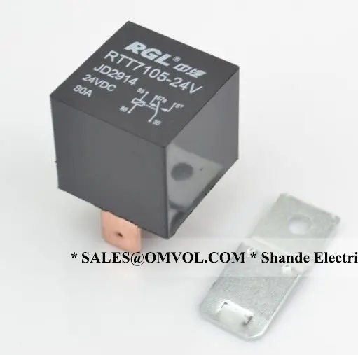 RGL 5 pin 80A большая плоская штифтовая катушка DC24V автоматическое реле |relay cpu|relay