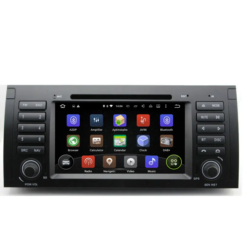 Автомобильная Мультимедийная система с GPS Навигатором Android 9 0 для BMW 5 Series 520i 525 535i