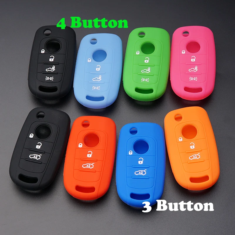 Силиконовый чехол для ключа без FIAT TIPO Toro 500X|silicone key fob|key fob holdersilicone cover |