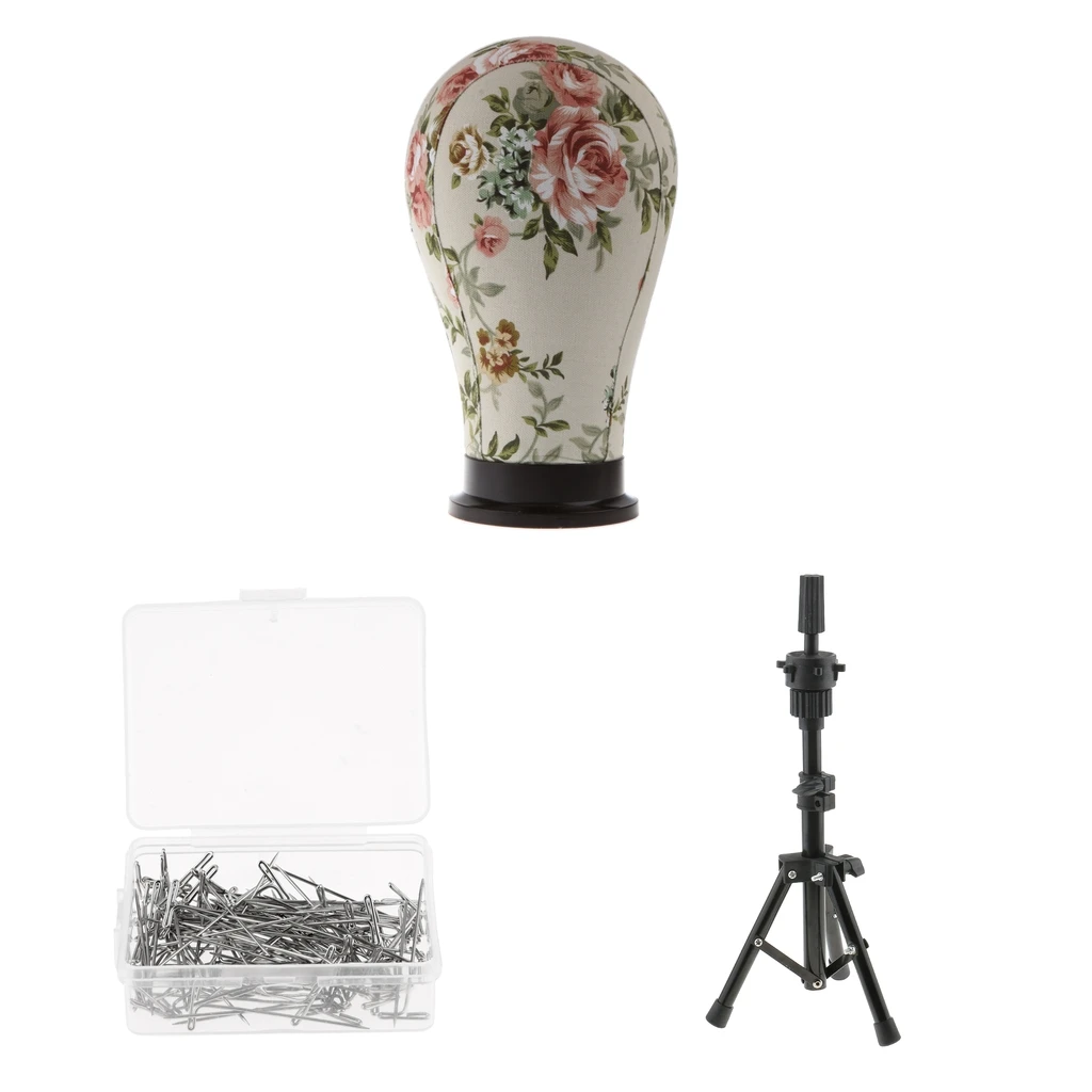 23 ''пробковая Брезентовая головка для изготовления париков Манекен Модель