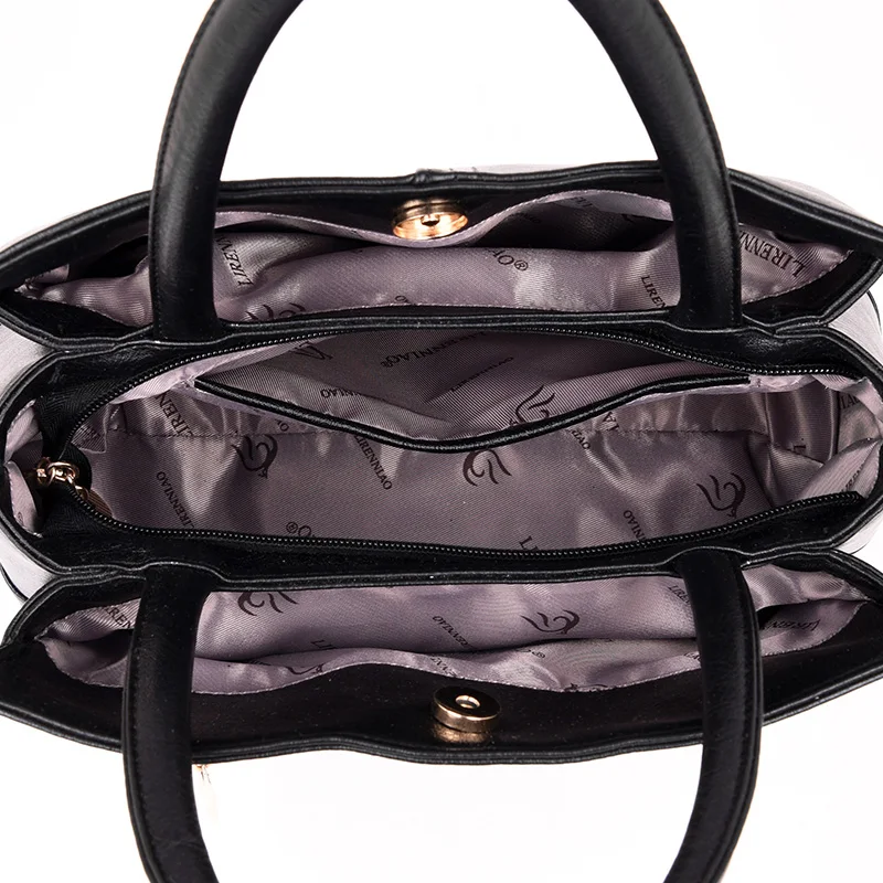 2019 Новая роскошная дизайнерская Лоскутная большая женская сумка кожаная на