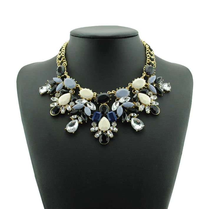 Женское Ожерелье za neckalce новый бренд nuevo crew Чокеры с драгоценными камнями цепочка