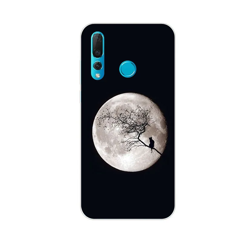 Чехол для huawei nova 4 силиконовый красивый рисунок собаки мягкая задняя крышка из