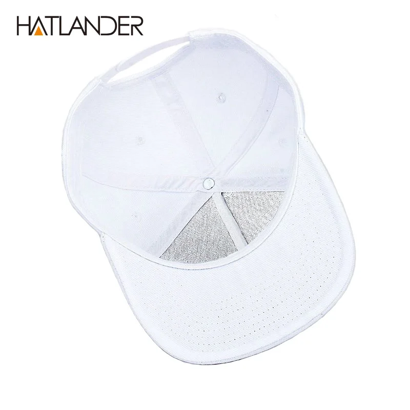 Хлопковые бейсболки HATLANDER белые