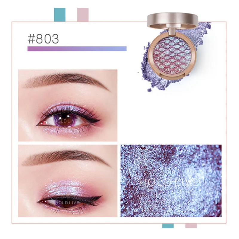 Hold Live beauty закат Солнечный Свет одноцветные блестящие тени для век