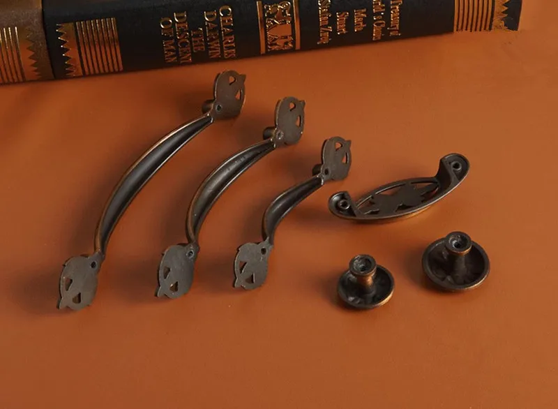 Комод тянет цветы для ручек ручка ящика шкафа сельская деревенская кухонная