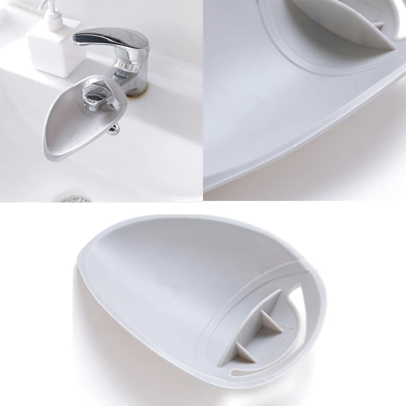 1 piece faucet extender Sink handle extension Easy to wear and remove children to wash their hands Bathroom kitchen accessories