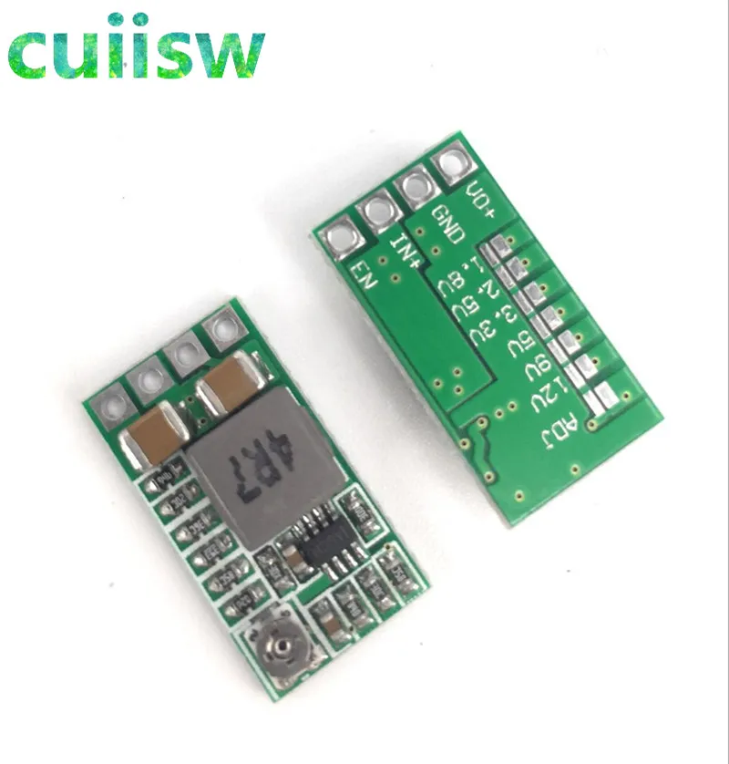 5pcs DC Step Down Buck Converter Adjustable 4.5V-24V to 5V 3A 97.5% Power Supply Mini Module 1.8V 2.5V 3.3V 9V 12v For Car | Электронные