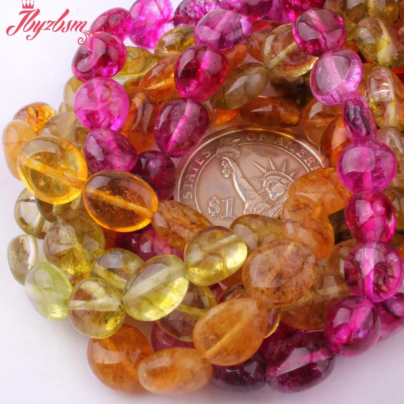 6x12-7x13mm Freeform кварц драгоценного камня Бусины для DIY Цепочки и ожерелья Браслеты