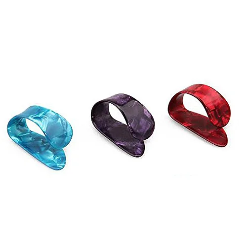 

3 x Plastic Fingers Inch Guitar Pplectrum