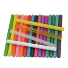 DIY 10 шт 7*100 мм прозрачные цветные клеевые палочки для горячего расплава винтажные герметичные восковые Инструменты для ремонта альбомов для аксессуаров из сплава