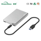 Корпус Blueendless для жесткого диска Usb 3,1 Type C, полностью металлический алюминиевый корпус для жесткого диска 2,5, Внешний чехол для жесткого диска Sata Ssd