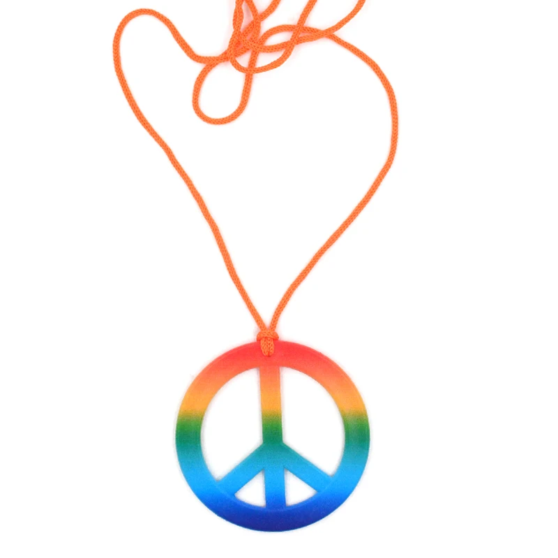 Набор из 6 разноцветных радужных надписей мира ожерелье педанта аксессуары для
