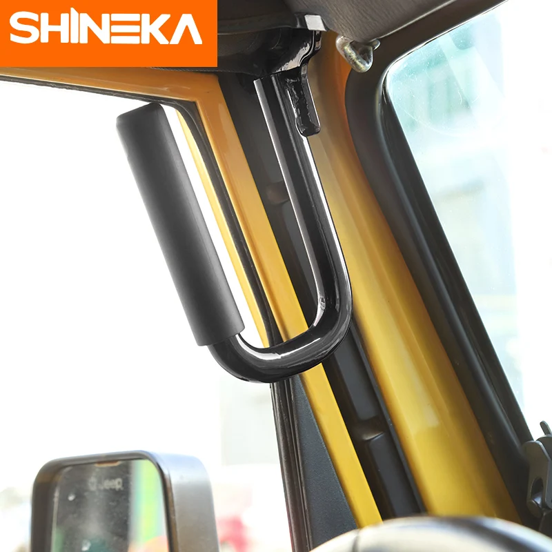 Подлокотники SHINEKA для Jeep Wrangler TJ 4x4 спортивный внедорожник передняя ручка захвата