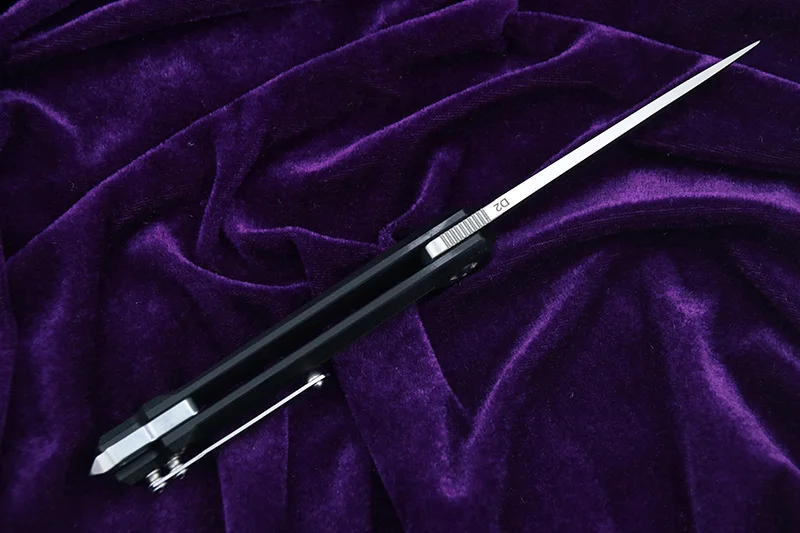 LEMIFSHE Флиппер JK3311-G10 D2 стальное лезвие G10+ стальная ручка Открытый охотничий Карманный кухонный фруктовый Складной Нож EDC инструмент