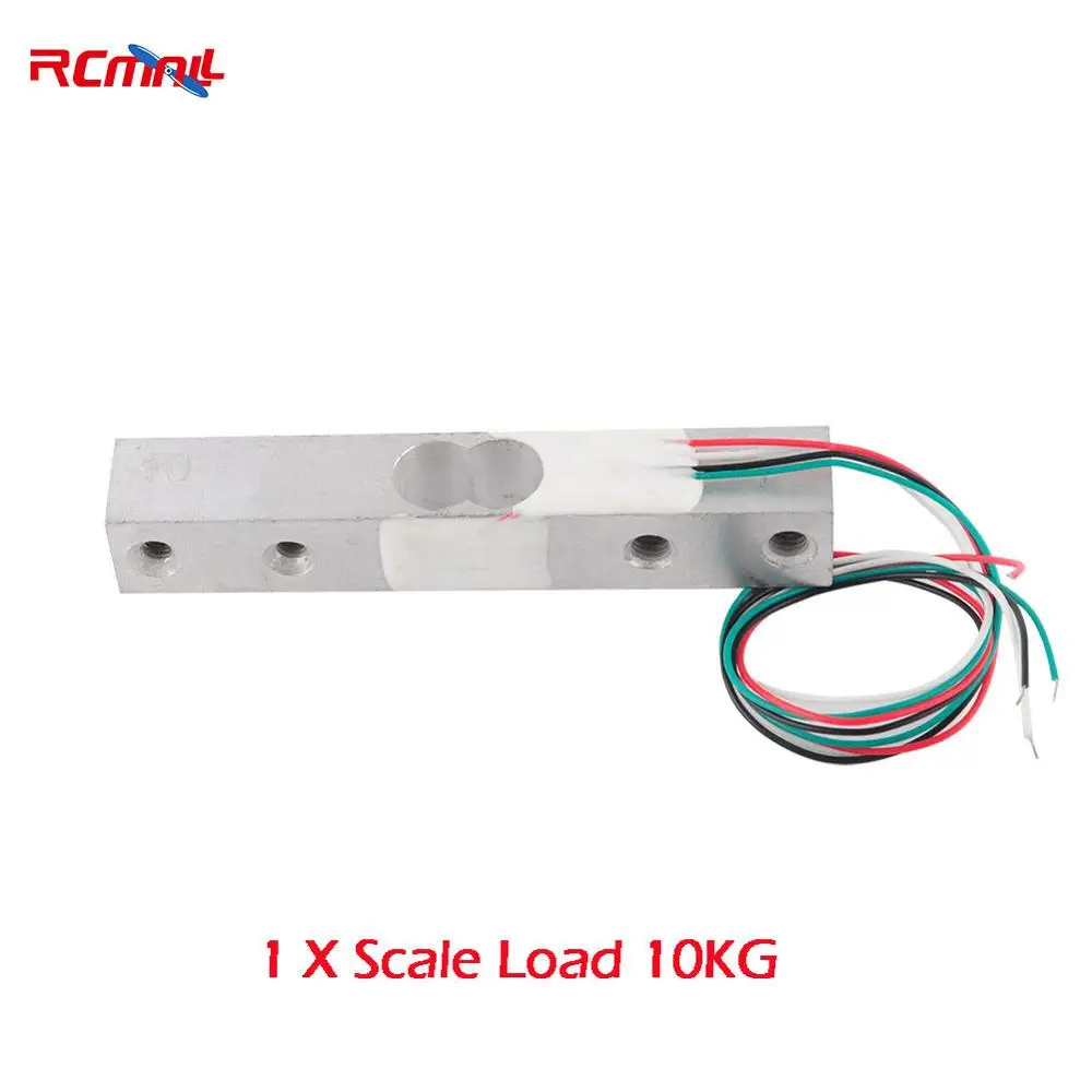 RCmall HX711 датчик веса AD Модуль с 3 кг/2 кг/1 кг/20 кг/10 кг/5 кг/весы тензодатчика Вес взвешивания сенсор FZ0728 - Цвет: Scale Load 10kg