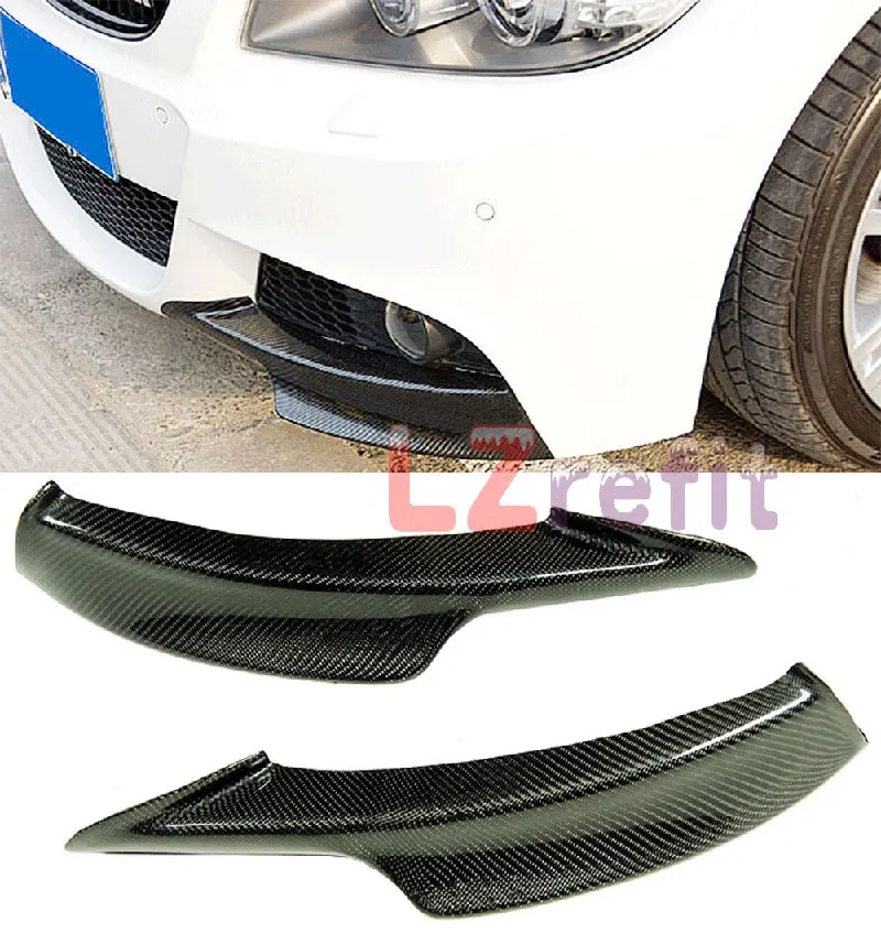 Задний спойлер для переднего бампера из углеродного волокна BMW E90 E91 LCI M Tech Bumper 2009