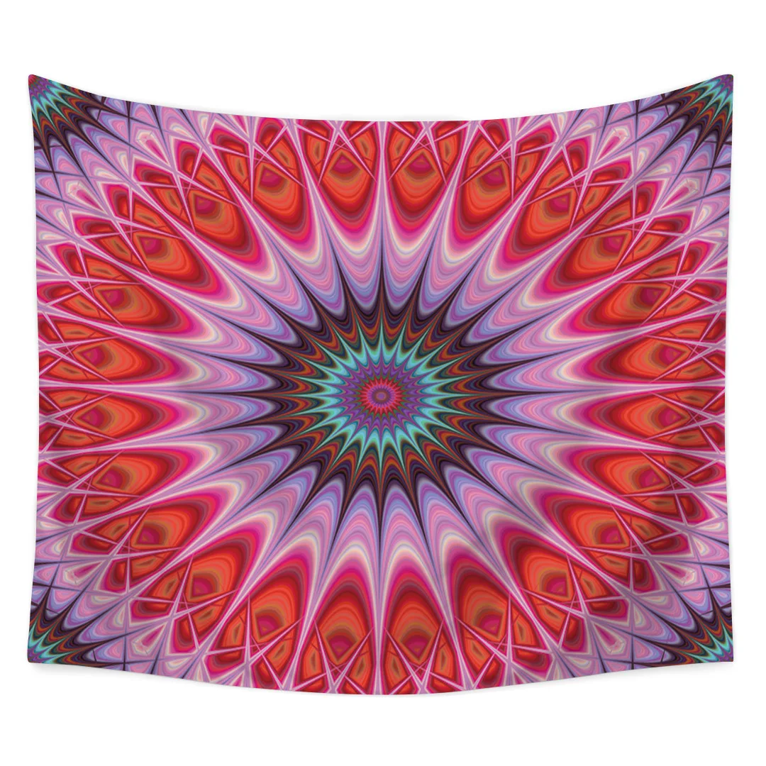 Psychedelic Радуга гобелены узор настенный гобелен домашний декор украшения спальни