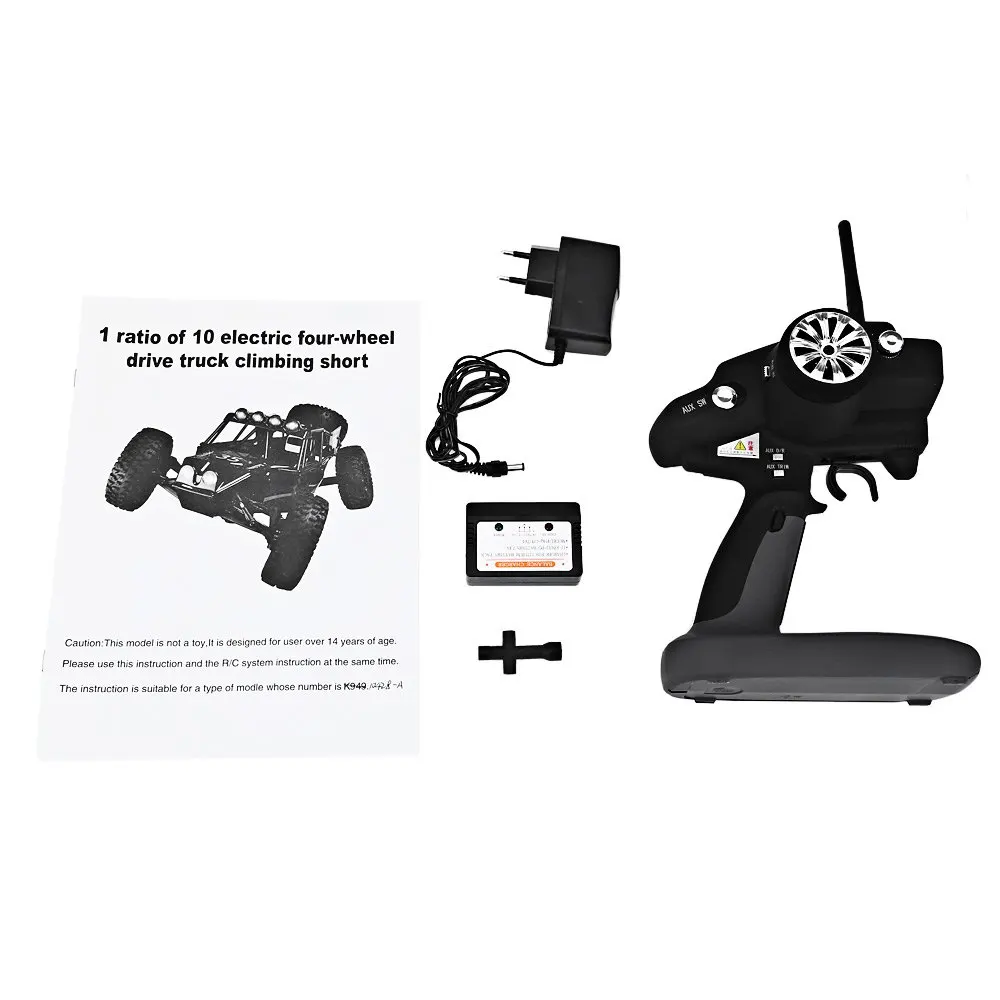 RC автомобиль WLtoys 10428A 2 4 г 1:10 масштаб 540 матовый Мотор дистанционного Управление