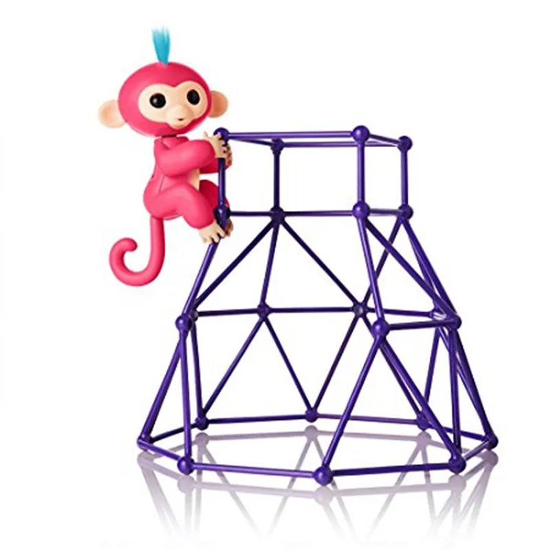 Happy monkey pack 6 цветов игрушки Интерактивная обезьяна умный палец детская индукция