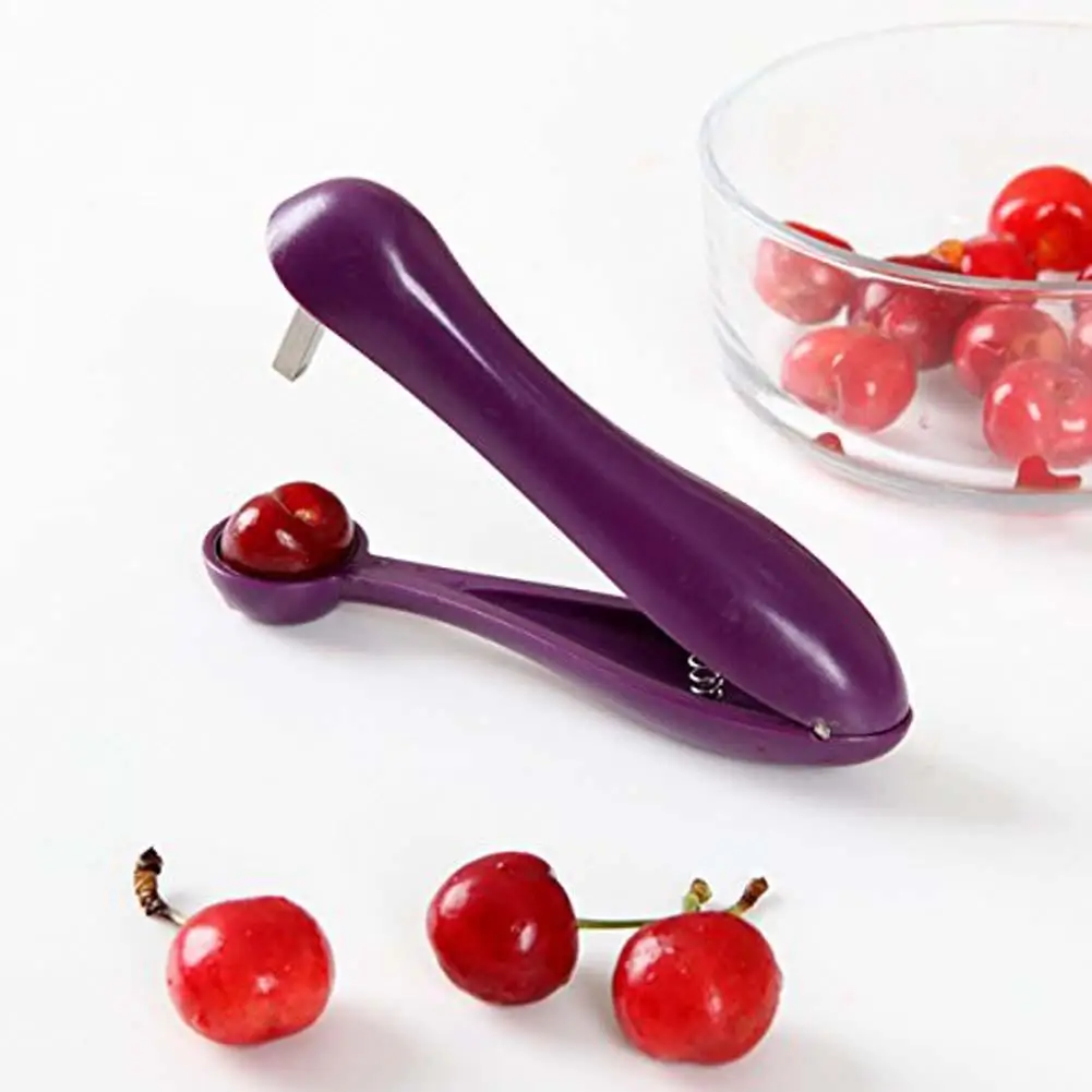 Новый список Cherry Olijf Pitter Stoner Steen Pit Zaad Remover Gemakkelijk Squeeze Grip Рождественский подарок Tool